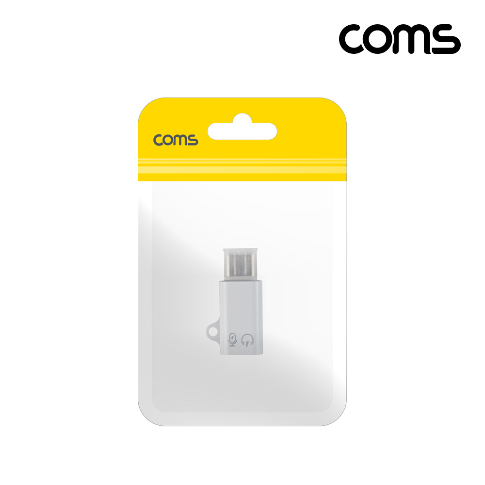 Coms iOS 8Pin to USB Type C 오디오 젠더 C타입 충전
