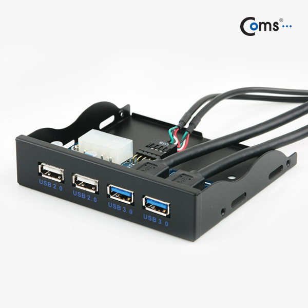 Coms USB 포트 3.0 전면 가이드(4Port) 50cm (3.5형)