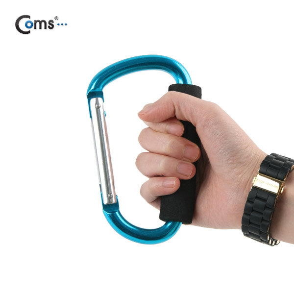 Coms 카라비너(D형/스틸), 특대형(손잡이)