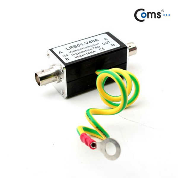 Coms 서지 프로텍터, 접지기능/BNC연결, 낙뢰방지/75옴