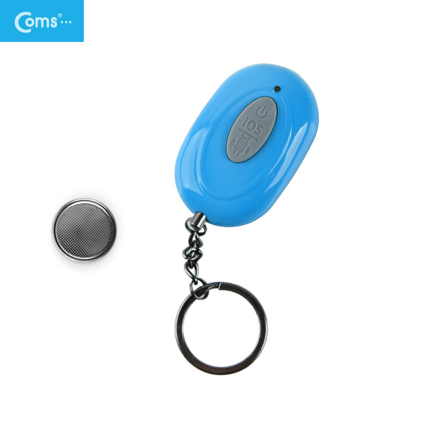 Coms 블루투스 3.0 스마트폰 무선 셔터, Blue