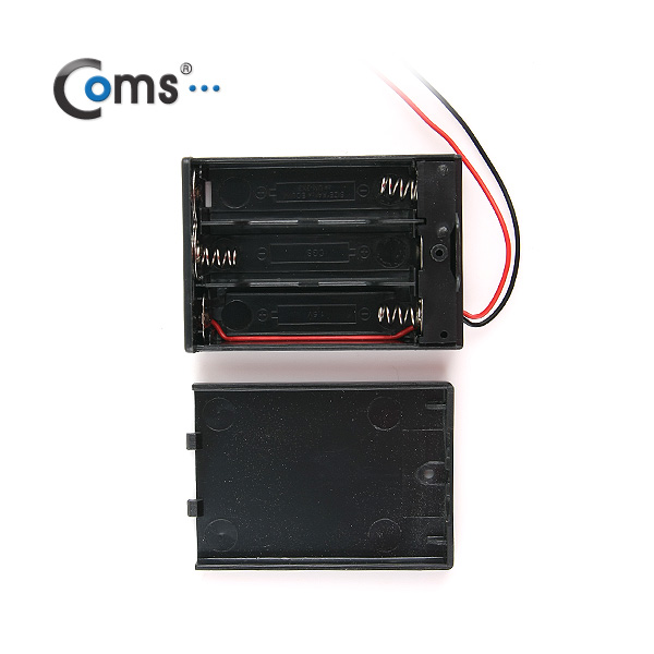 Coms 건전지 홀더 케이스, AA*3ea(2선전원)