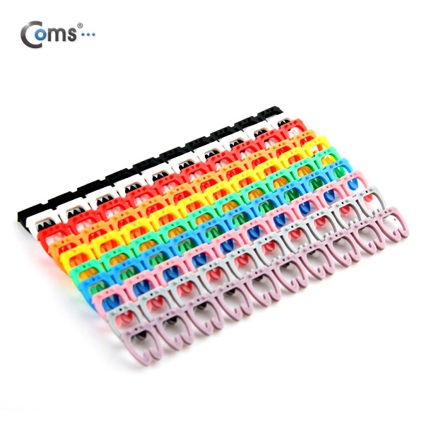 Coms 케이블 마크 (숫자), 0~9 / 10Set / 6mm