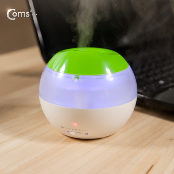 Coms USB 미니 가습기(LED무드등) / KC인증제품