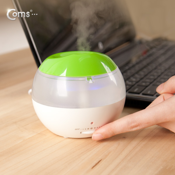 Coms USB 미니 가습기(LED무드등) / KC인증제품