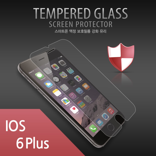 Coms 스마트폰 보호필름(iOS 스마트폰 6Plus) 강화유리
