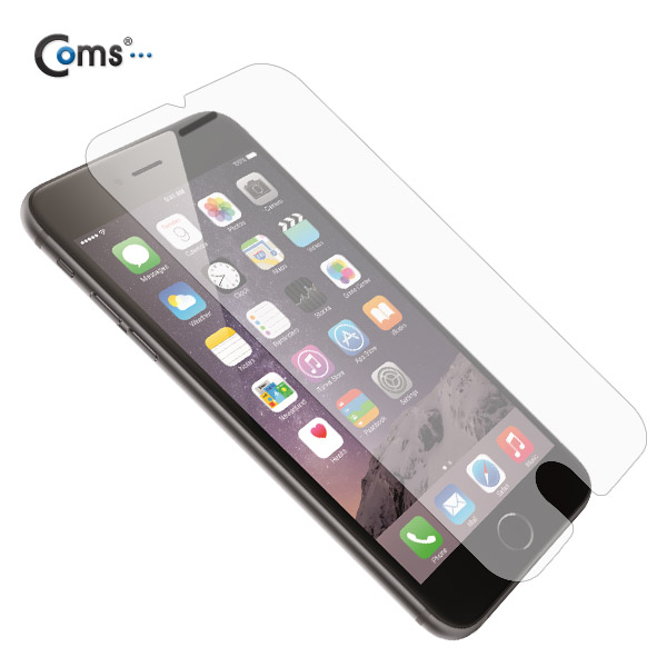 Coms 스마트폰 보호필름(iOS 스마트폰 6Plus) 강화유리