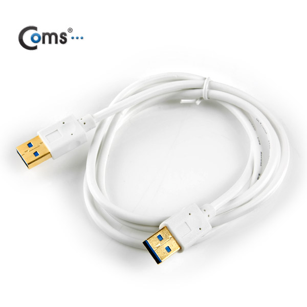 Coms USB 3.0 케이블(AA형/White) 1M