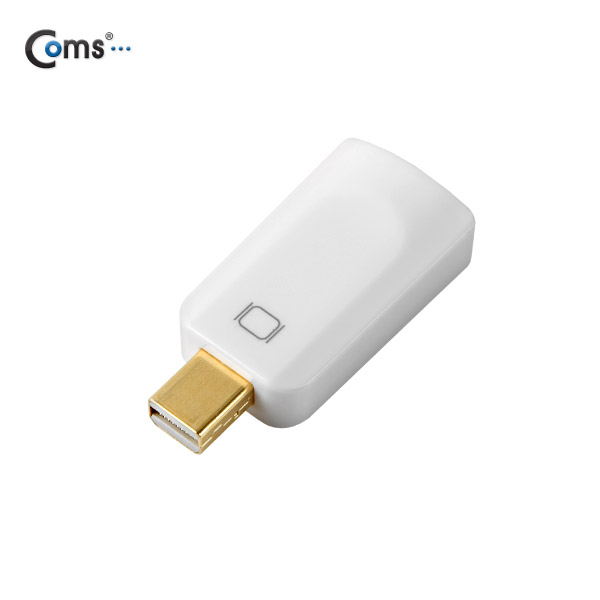 Coms 디스플레이 포트(Mini) 젠더, HDMI변환/White