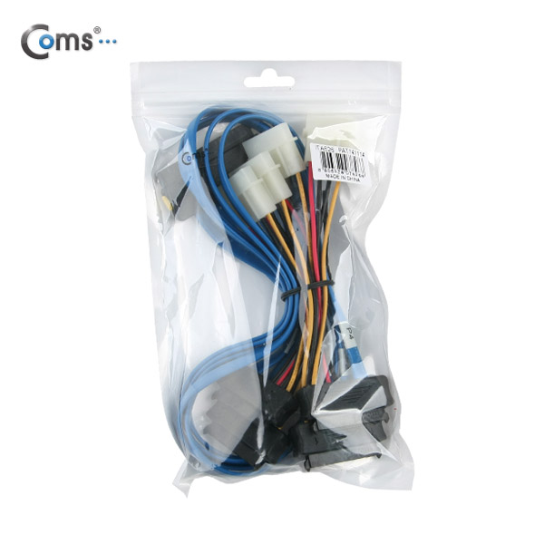 Coms SAS(SFF-8484/SATA) 케이블 50cm, 내장형/전원콤보