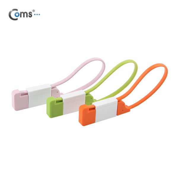 Coms USB/Micro USB 케이블(분리형/캡보관형) Orange