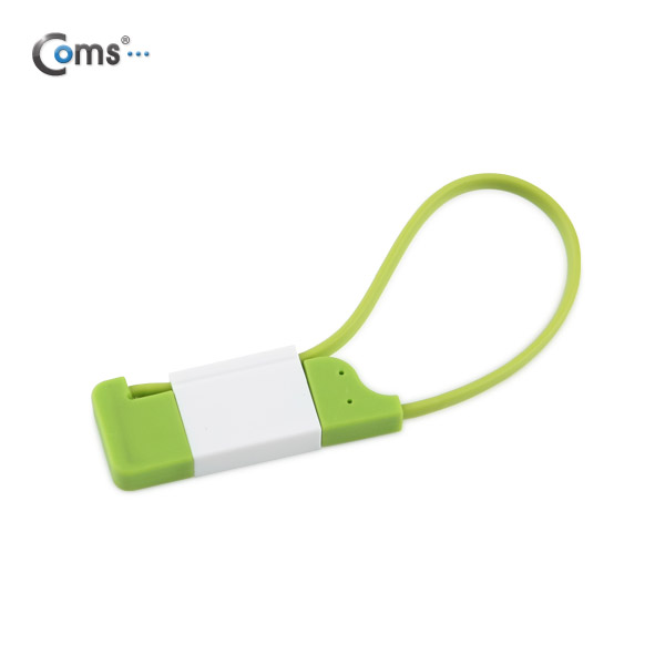Coms USB/Micro USB 케이블(분리형/캡보관형) Green