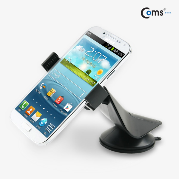 Coms 차량용 거치대, 대쉬보드거치/Short/진공흡착(끈끈이)