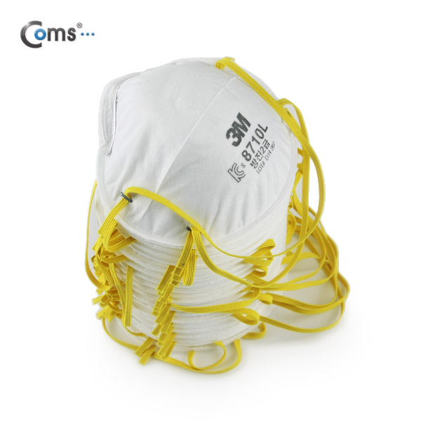 Coms 마스크(3M) 2급, 1회용 8710L (k) / 1BOX(20ea)