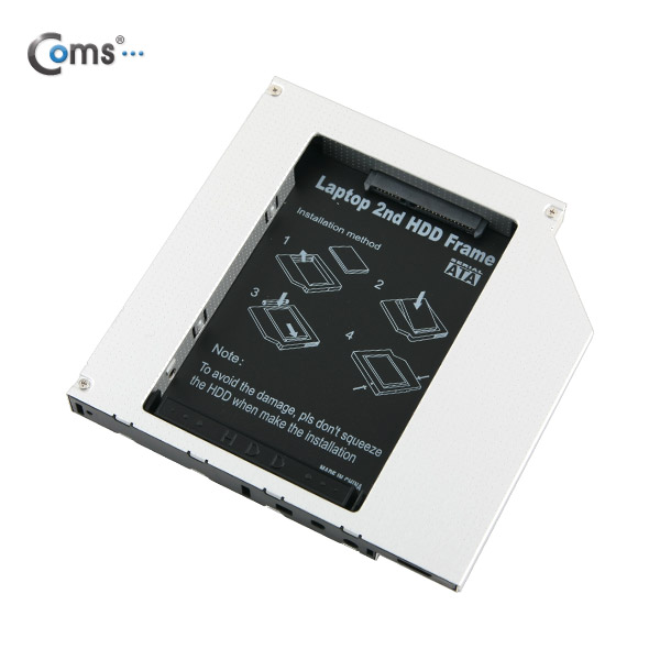 Coms 노트북용 멀티부스트 12.5mm SATAIII, 2.5형 HDD/SSD 연결