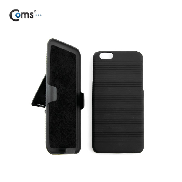 Coms 스마트폰 케이스(집게 거치형/보호케이스), iOS 스마트폰 6 용