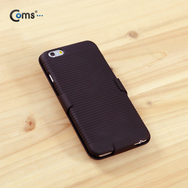 Coms 스마트폰 케이스(집게 거치형/보호케이스), iOS 스마트폰 6 용