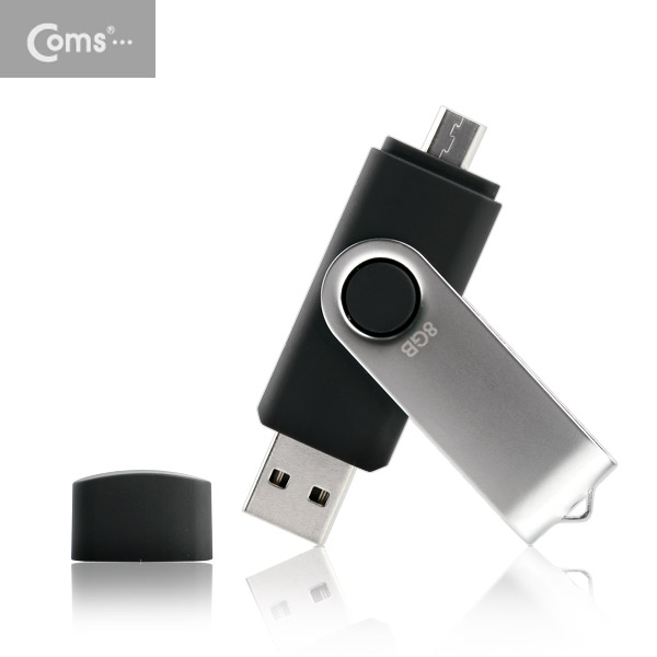 Coms 스마트폰 OTG 메모리 8G, Micro 5P/USB 겸용