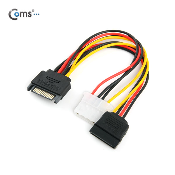 Coms SATA 전원 케이블(SATA 15P/ IDE + SATA)