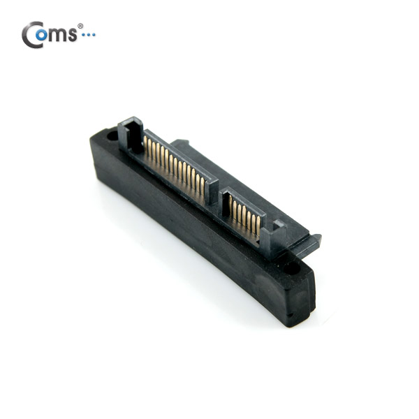 Coms SATA 전원 젠더, SATA 데이터/전원 콤보 연장/상향 꺾임형(꺽임)
