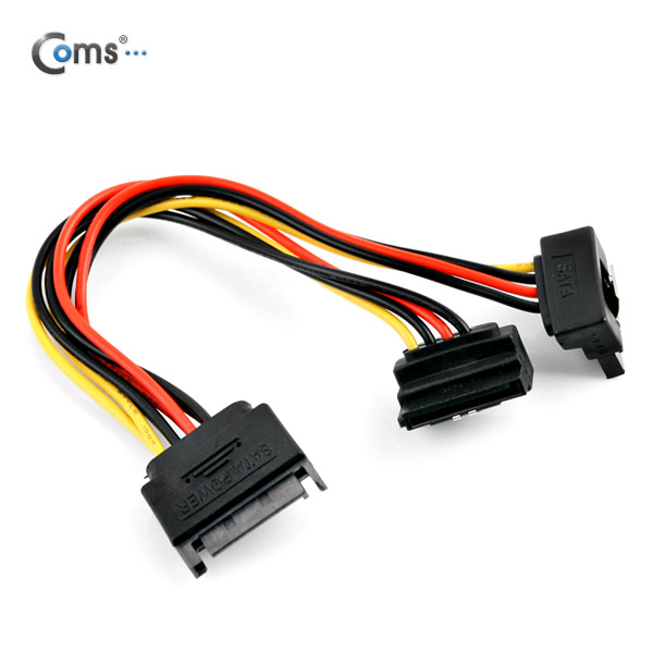 Coms SATA 전원 Y 케이블(SATA 15P Y, SATA * 2)