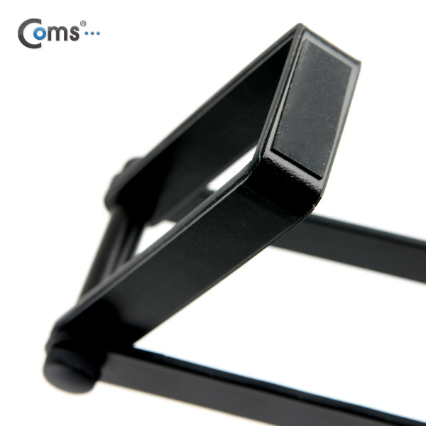 Coms 스마트폰 거치대(접이식 스탠드) Black