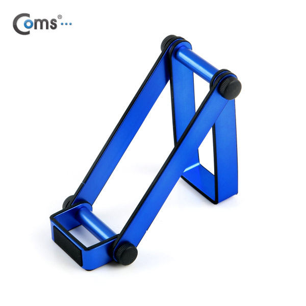 Coms 스마트폰 거치대(접이식 스탠드) Blue