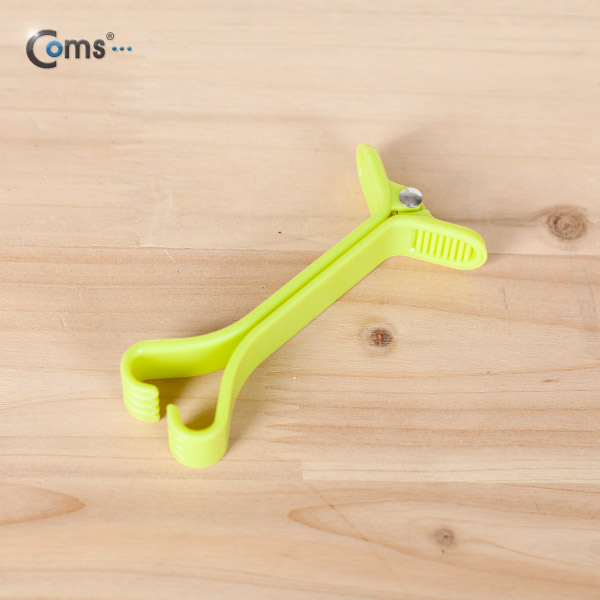 Coms 스마트폰 스탠드(집게형) Green