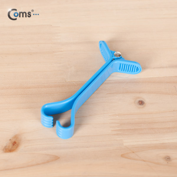 Coms 스마트폰 스탠드(집게형) Blue