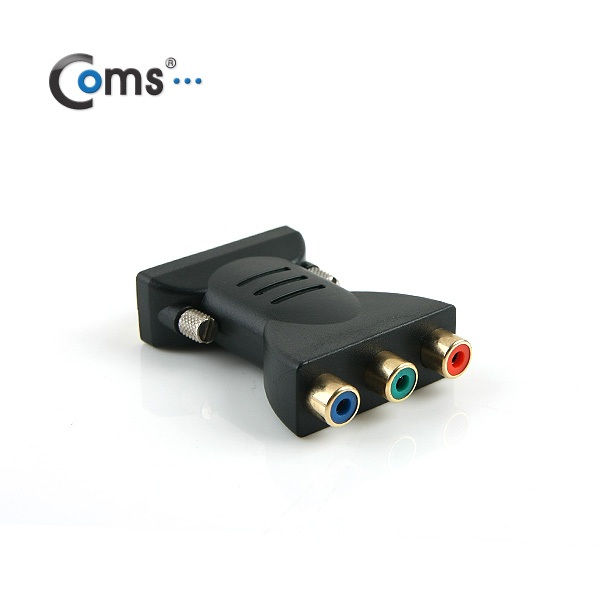 Coms DVI 젠더(콤퍼넌트) DVI-I to 3RCA