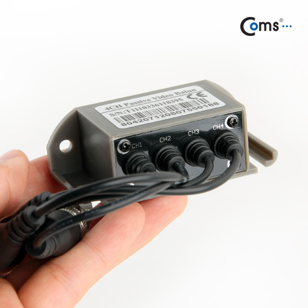 Coms BNC 리피터(Balun), CCTV 신호연장, BNC to RJ45