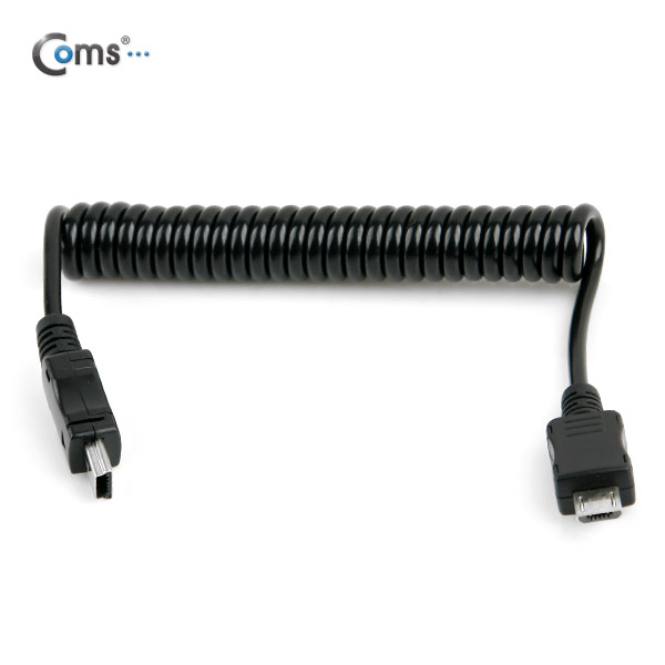 Coms Micro USB/Mini USB 케이블(스프링)