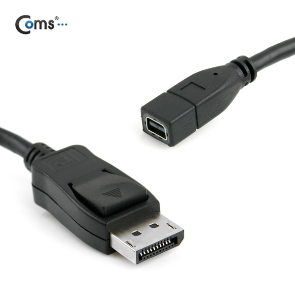 Coms 디스플레이 포트(Mini) 젠더, Mini DP F/DP M, 30cm