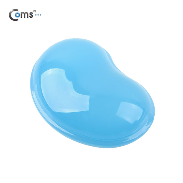 Coms 마우스 손목보호대(젤형), WP-01, 청색