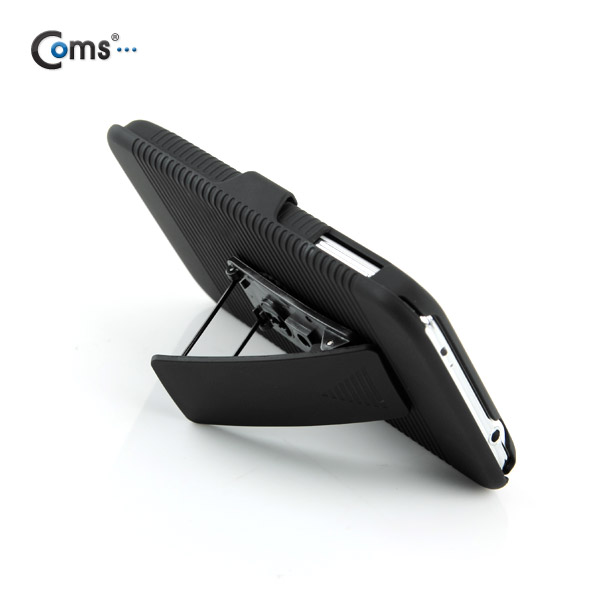 Coms 스마트폰 케이스(집게 거치형/보호케이스), 갤S5용