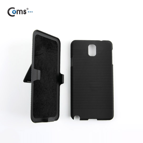 Coms 스마트폰 케이스(집게 거치형/보호케이스), 갤노트3용