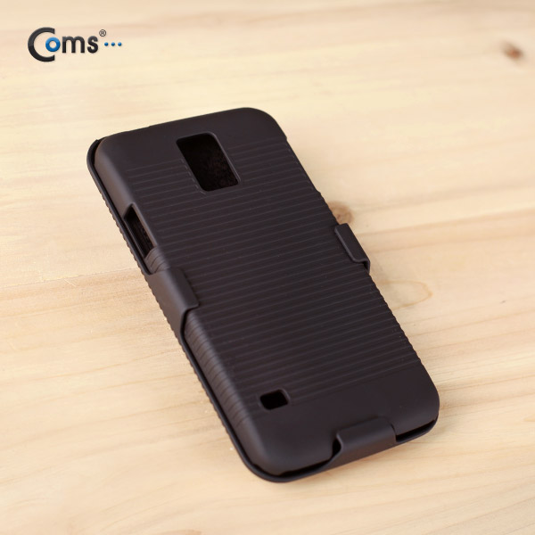 Coms 스마트폰 케이스(집게 거치형/보호케이스), 갤노트3용
