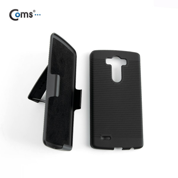 Coms 스마트폰 케이스(집게 거치형/보호케이스), LG G3용