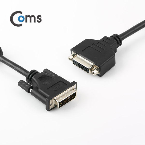 Coms DVI 디지털 듀얼 연장 케이블 5M