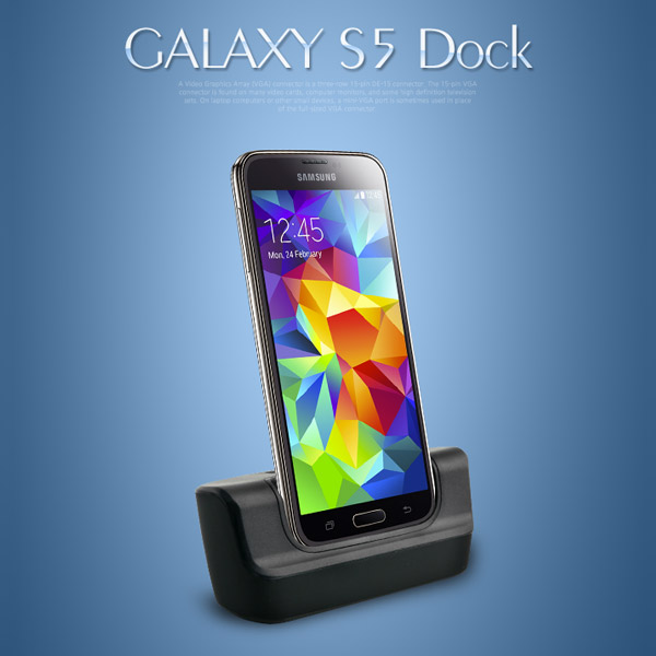 Coms 스마트폰 도킹스테이션, 갤럭시 S5용