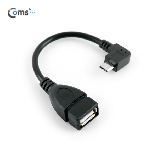 Coms USB 젠더- Micro B(M)/USB A(F), 10cm