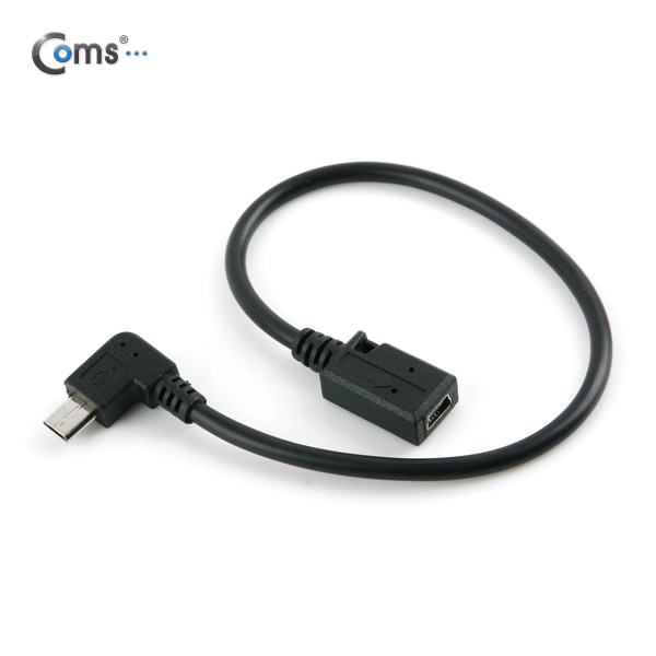Coms USB 젠더- Micro B(M)/Mini 5P(F), 20cm, (Micro B