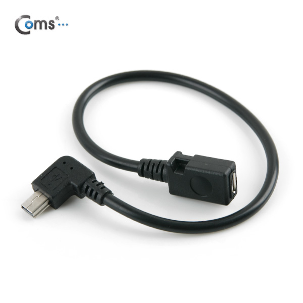 Coms USB 젠더- Mini 5P(M)/Micro B(F), 20cm, (Mini 5p