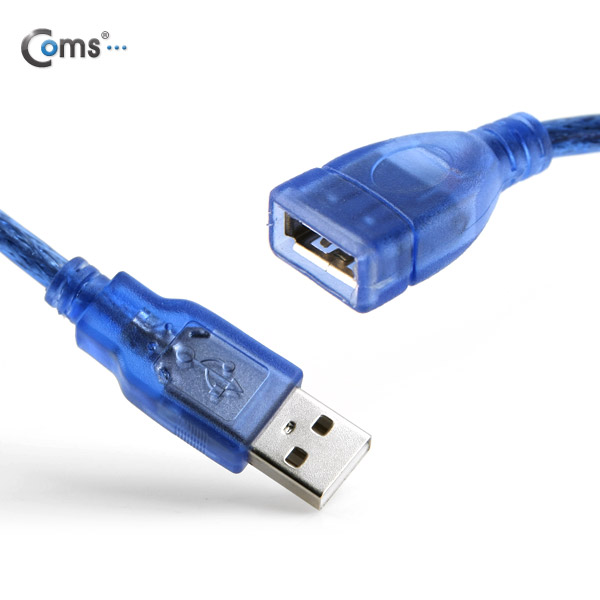Coms USB 2.0 케이블(Short/연장), 30cm/투명