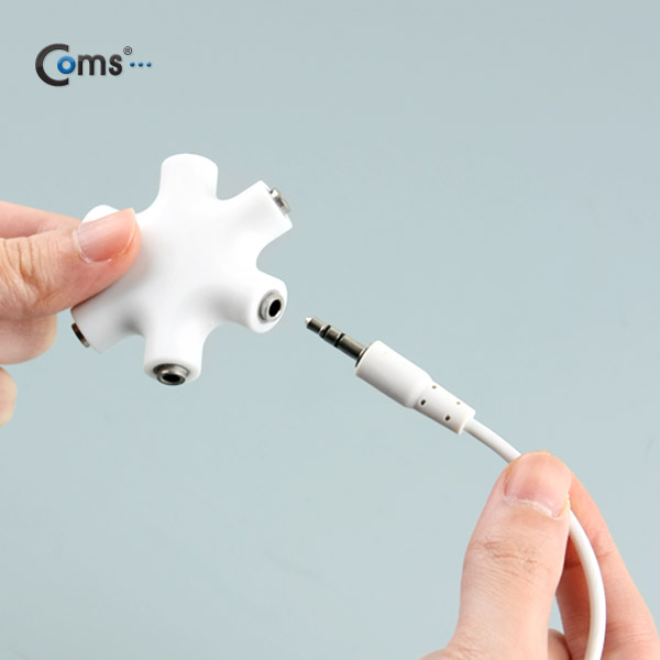 Coms 스테레오 젠더 별형(5분배),스테레오 M/M젠더 포함/Stereo