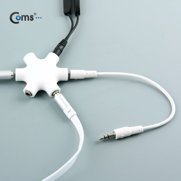 Coms 스테레오 젠더 별형(5분배),스테레오 M/M젠더 포함/Stereo