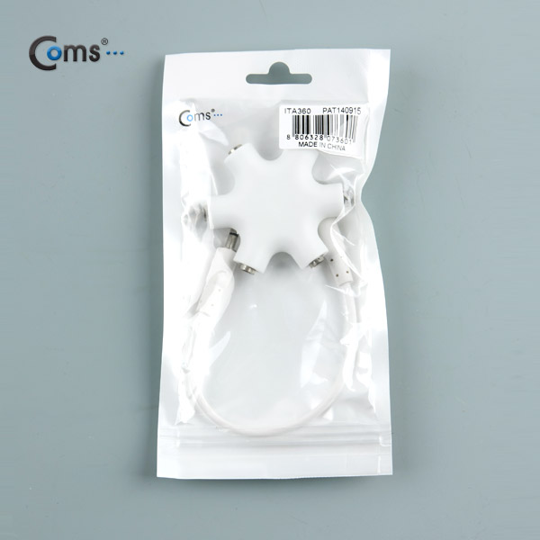 Coms 스테레오 젠더 별형(5분배),스테레오 M/M젠더 포함/Stereo