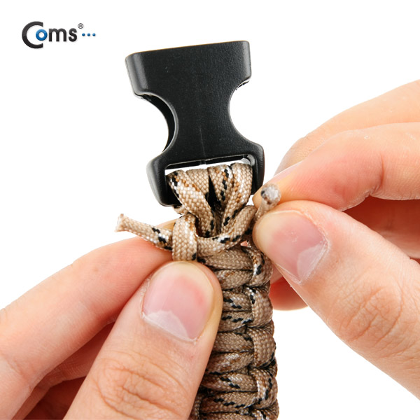 Coms 비상 휴대용 로프, 캠핑 장비(등산/캠핑/파라코드/낙하산로프)