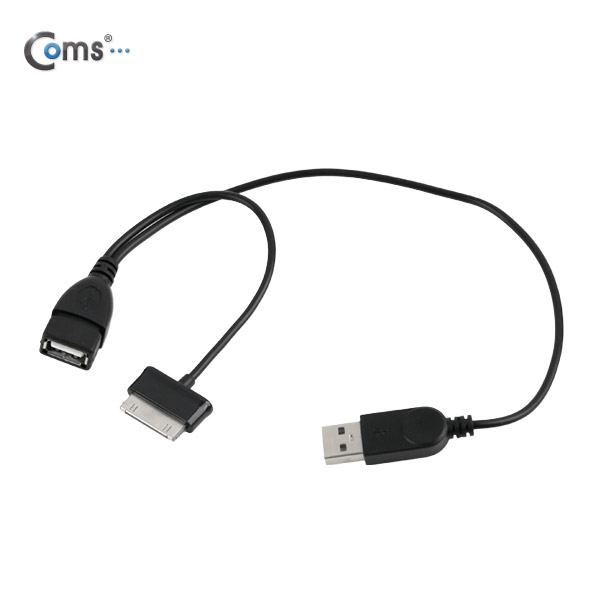 Coms 갤럭시탭 OTG 케이블, USB전원/30핀