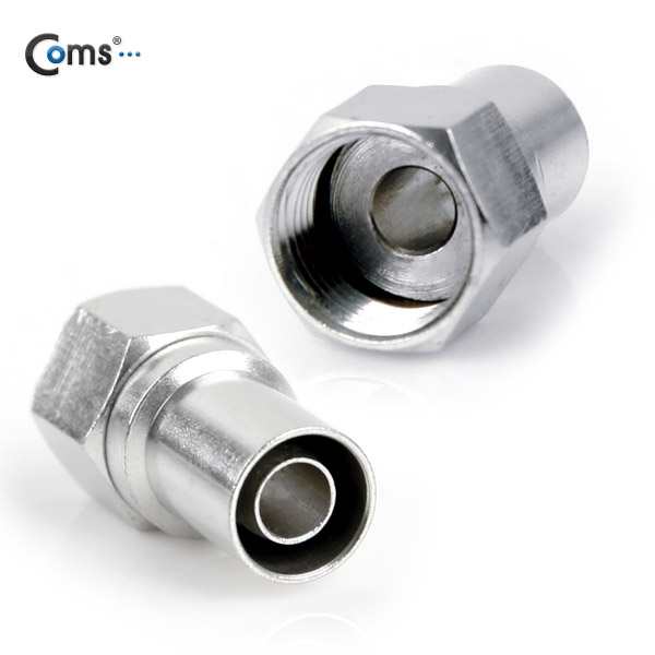 Coms 안테나 RF M to F 젠더/커넥터/컨넥터, RG59, 4C, Crimp형